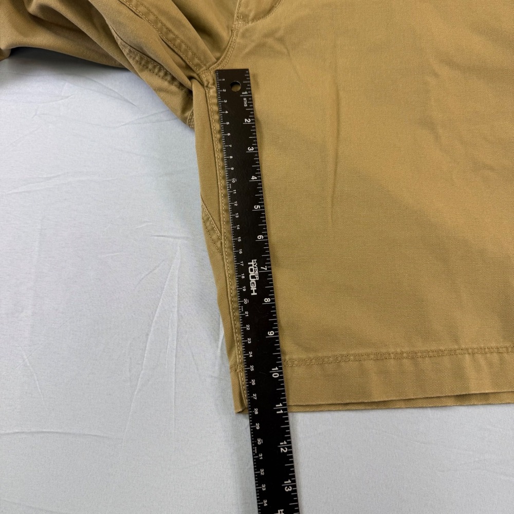 Marmot Mens Tan Canvas Work Carpenter Shorts Size 40 Brown Utility Hiking Rugged - Picture 10 of 16